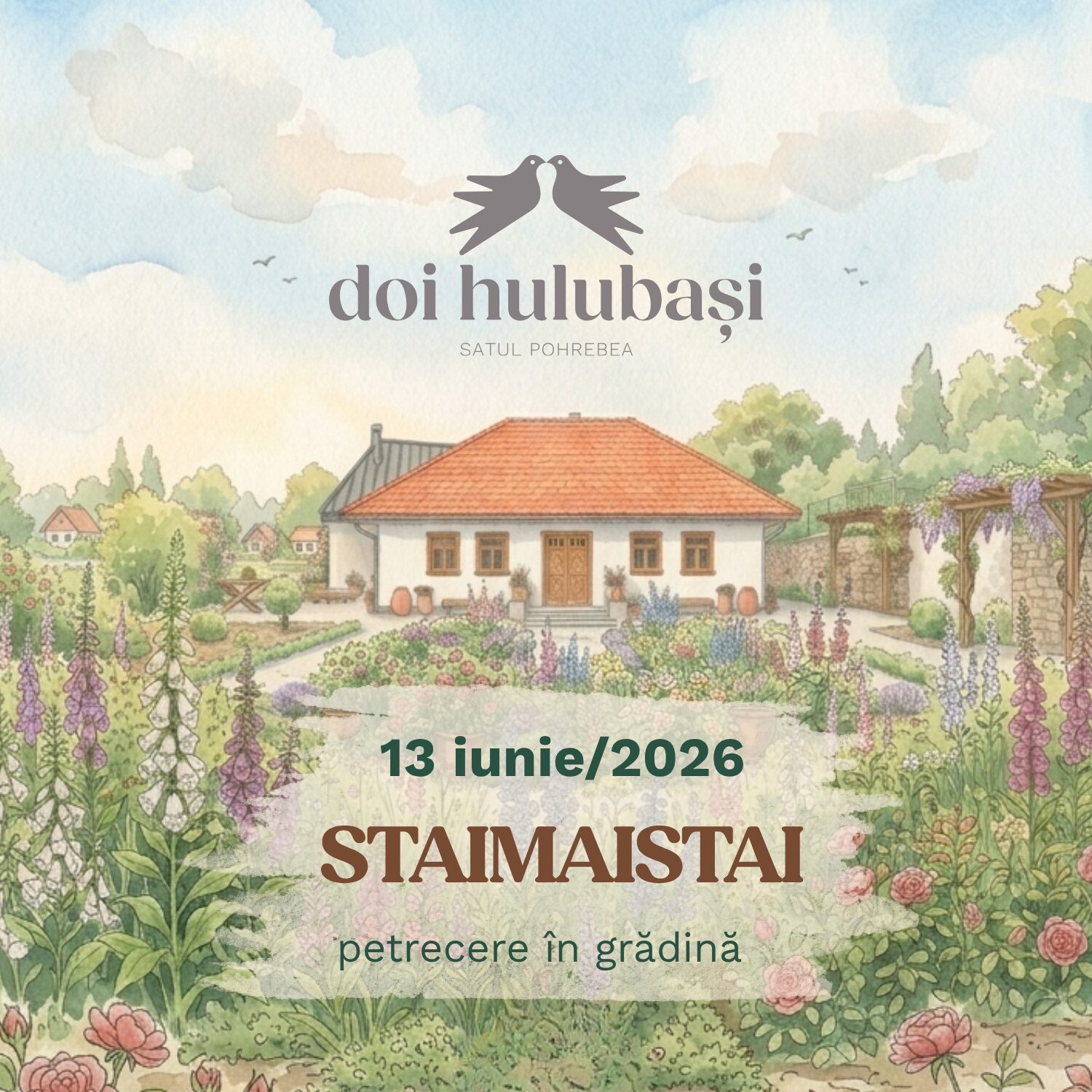 Staimaistai - Prima petrecere în grădină la Doi Hulubași